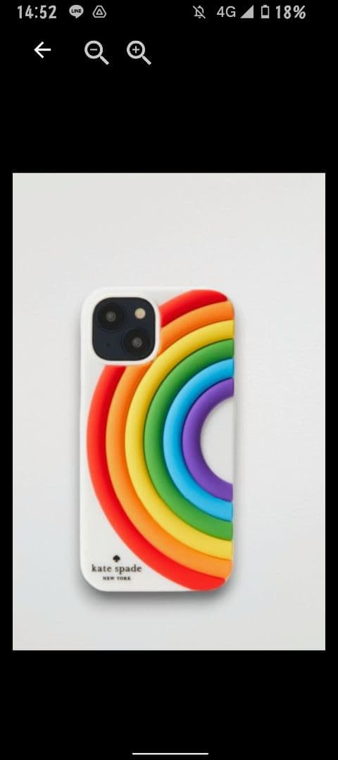 【正規品】【新品】IPHONEケース　ケイトスペードIPHONE１４対応