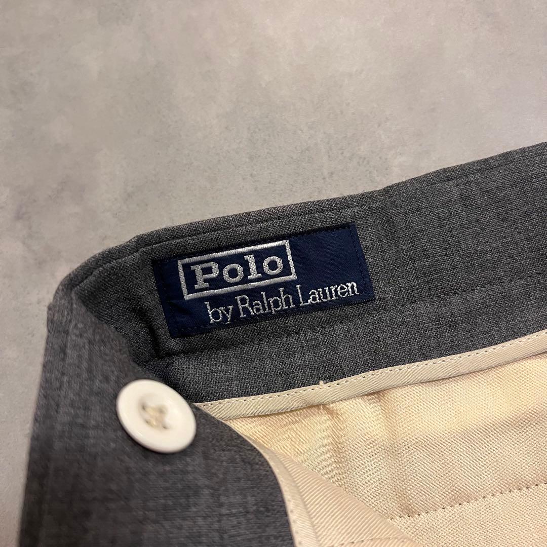 パンツ Ralph Lauren 90s wool two tuck slacks