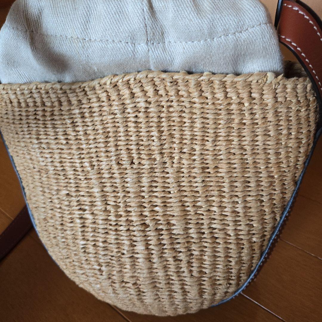 Chloé x Mifuko かごバッグ　ラフィア　バスケットバッグスモール