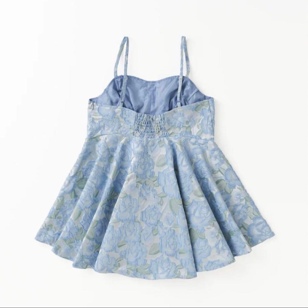 【美品】POPPY JACQUARD FLARE CAMI TUNIC