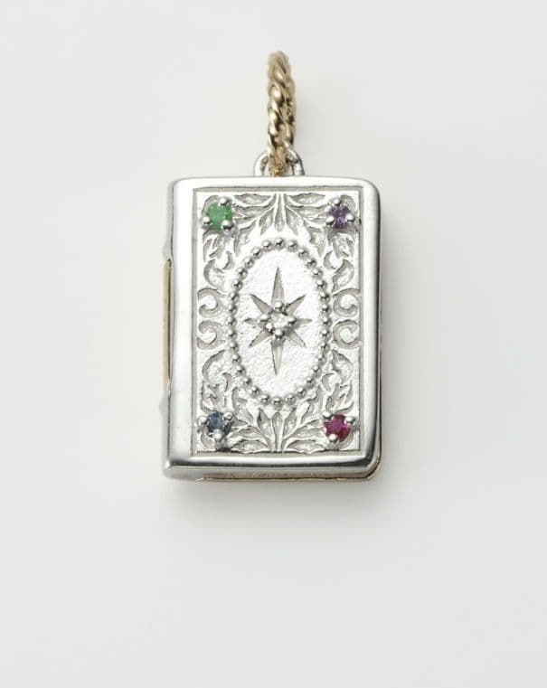 ●今月までの出品●agete【アガット】シルバー・K10ロケットチャーム