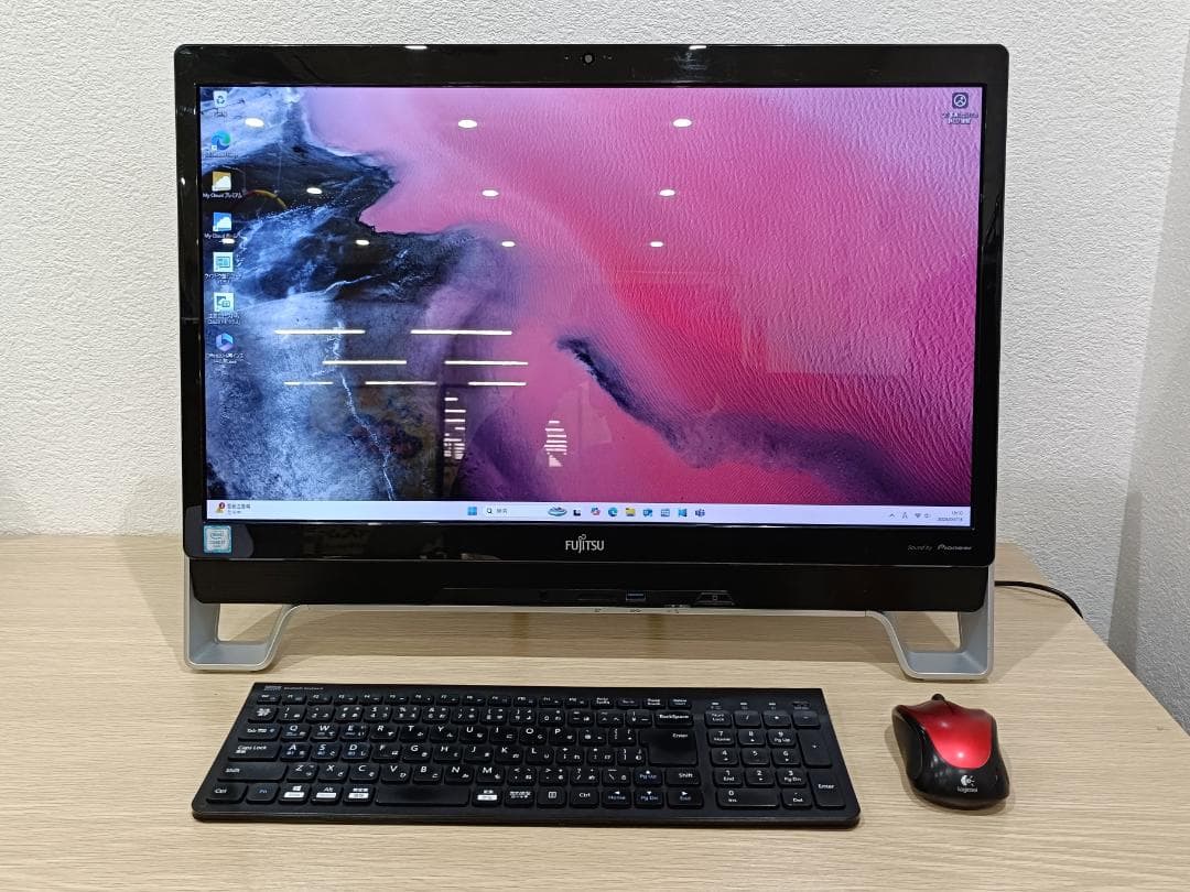 富士通 テレビ付き一体型 i7 Windows11 Office 新品SSD