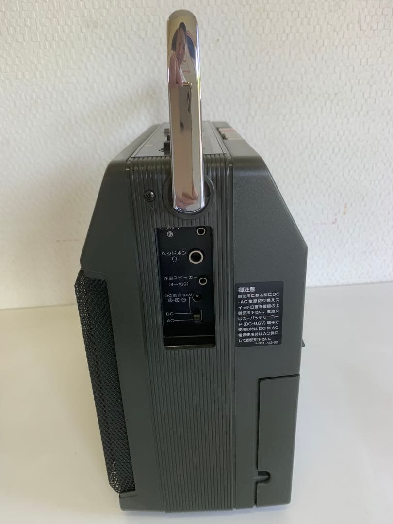 美品 SONY カセットレコーダー TCM-1390 録音 再生機 拡声機能
