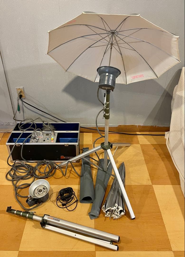 PROPET PS-750 ストロボ 2灯フルセット 完動品（電球除）