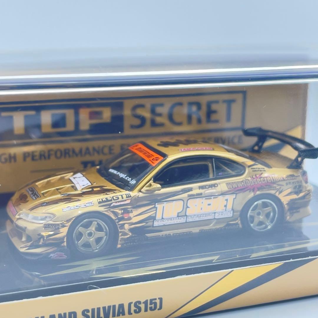 ミニカー TopSecretxInno64-Limited1:64 S15 Silvia
