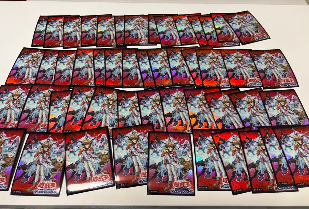 遊戯王GX 遊城十代　スリーブ　50枚