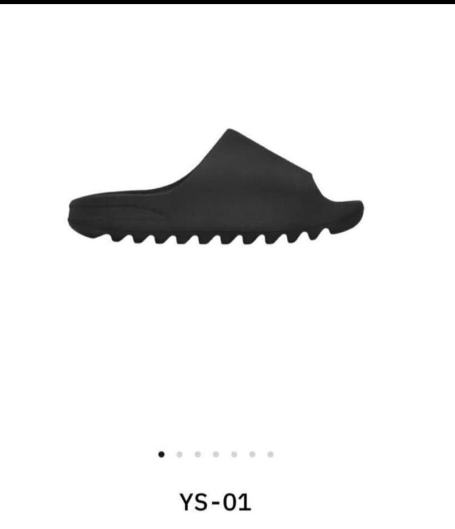 新品 yeezy YS-01yeezyslideブラックUS12イージースライド
