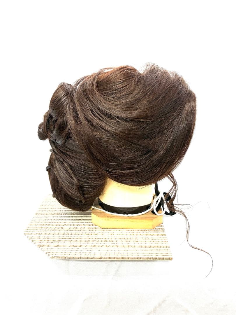 辰巳7号サイズ.洋髪、中古舞踊かつら、日本髪かつら、大衆演劇かつら、簪無し