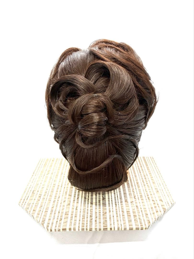 辰巳7号サイズ.洋髪、中古舞踊かつら、日本髪かつら、大衆演劇かつら、簪無し