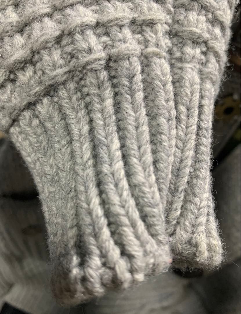 quattro2345 Bark ビームス別注ニットダッフルコート裏付き