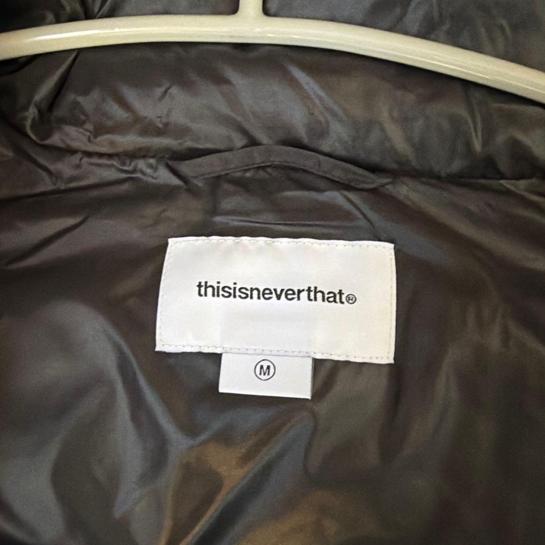 たっちゃん　thisisneverthat ダウンジャケット 新品未使用