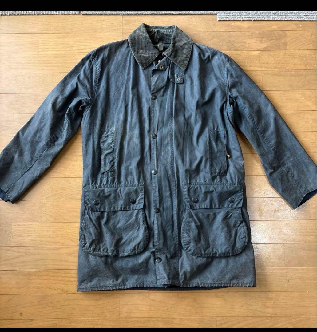 希少！英国製バブアーBarbour BORDERジャケット⭐️渋カッコいい個体