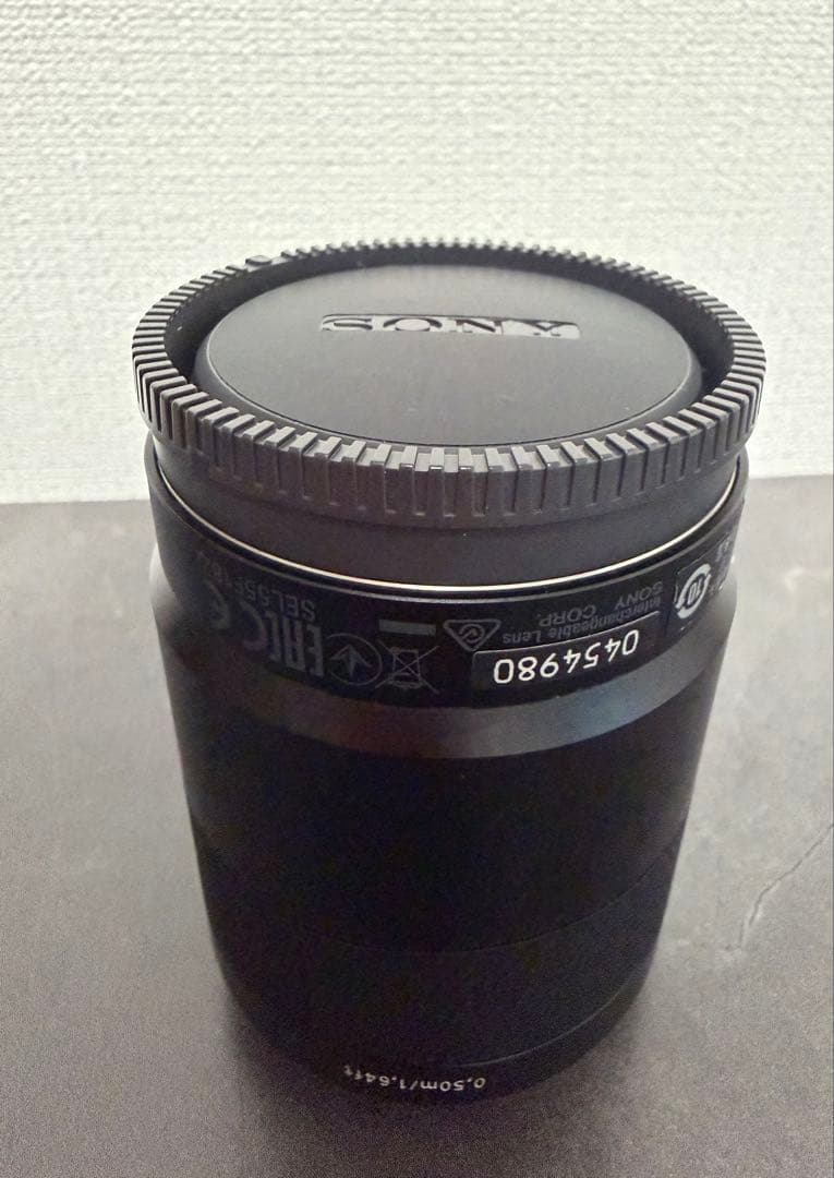 SONY Sonnar T* FE 55mm F1.8 ZA オプション付きです