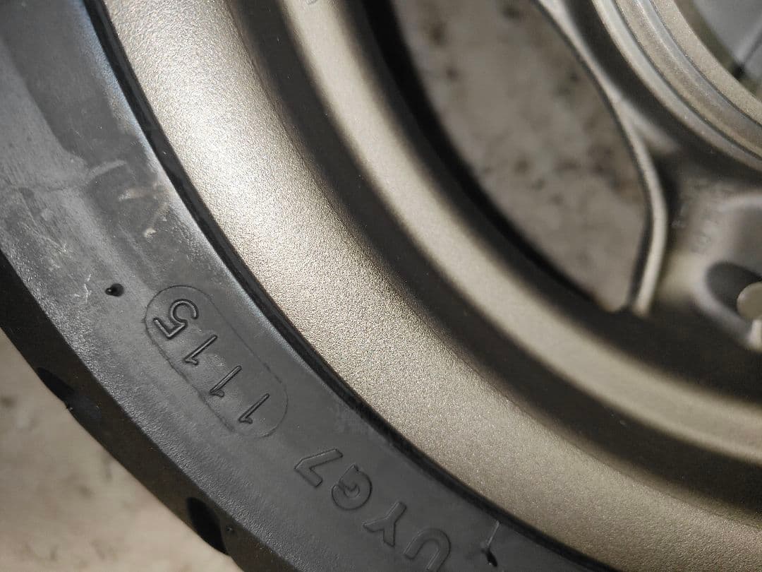 未使用品 3型 1YP シグナスX 純正前後ホイール タイヤ付き