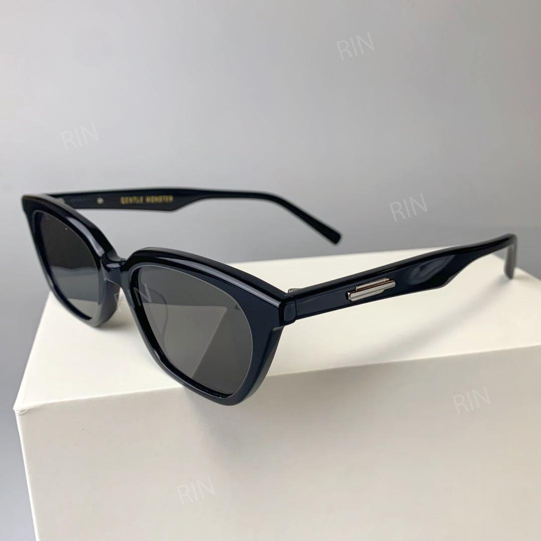GENTLE MONSTER ブラック キャットアイ サングラス LOTI