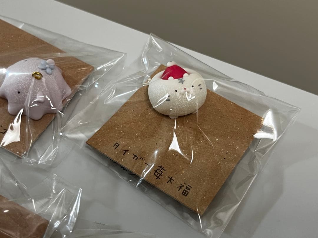 ぽぼっとさん。　粘土細工　8点セット