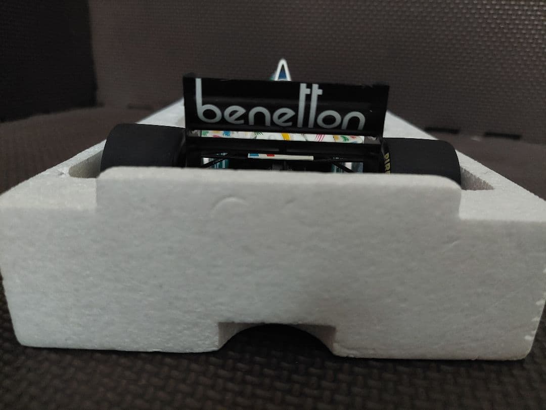 1/18 ミニチャンプス ベネトン  B186 1986 G.ベルガー