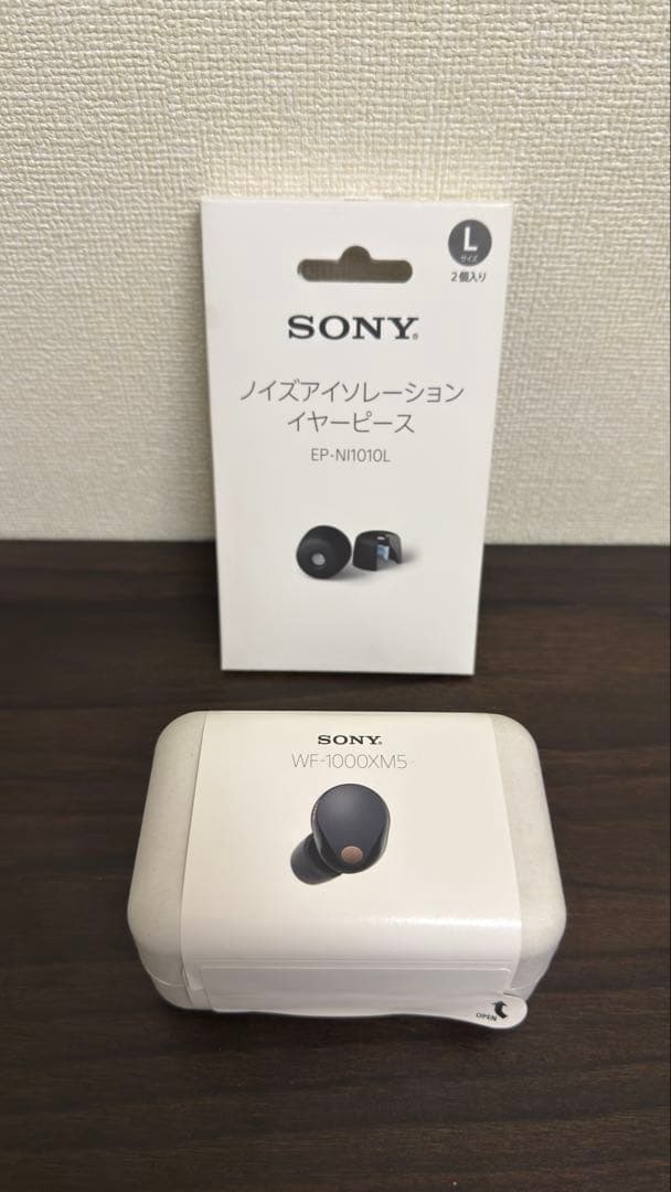 【新品イヤーピース付】SONY WF-1000XM5 ブラック