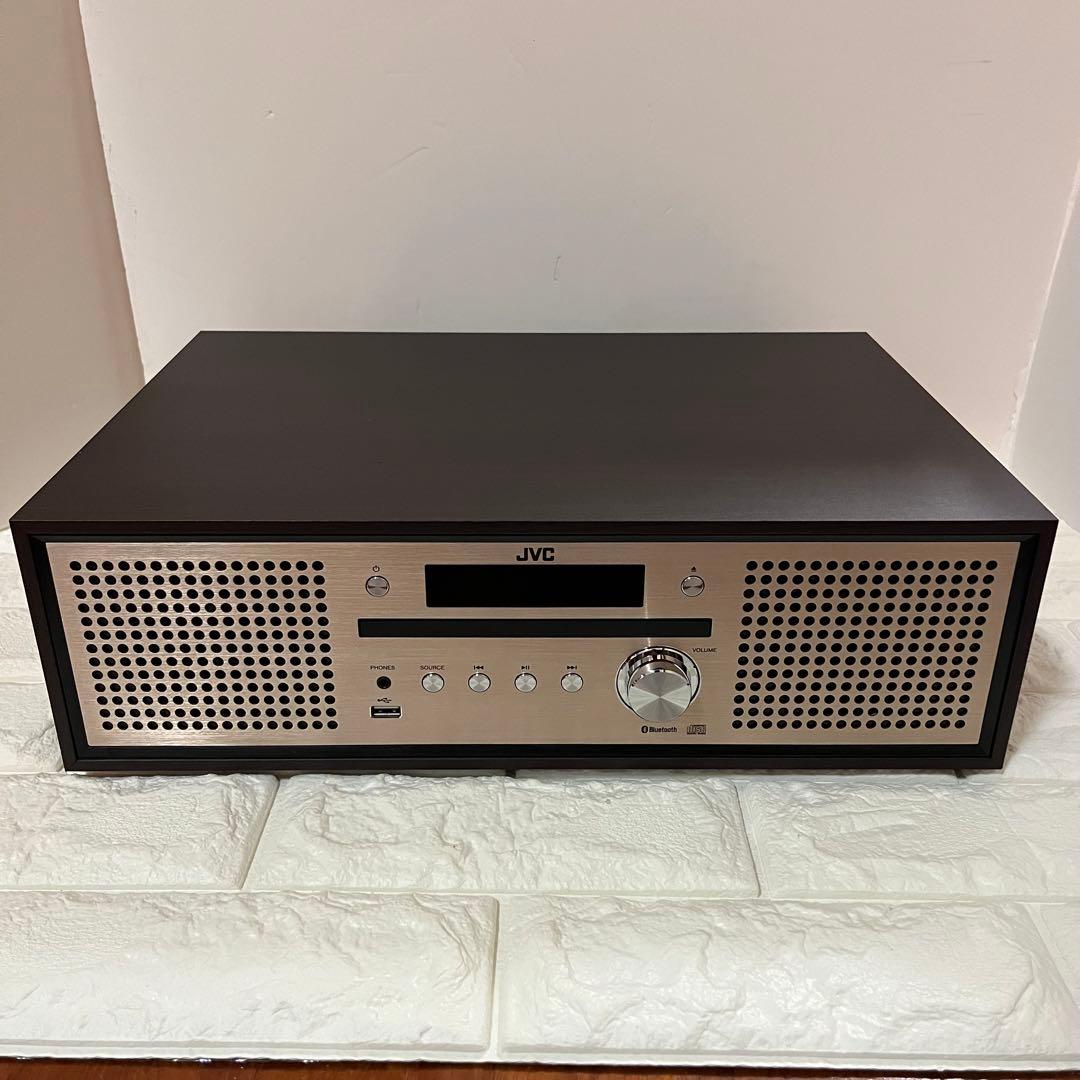 【極美品】　JVC ミニコンポ デジタルディスプレイ 2024年製
