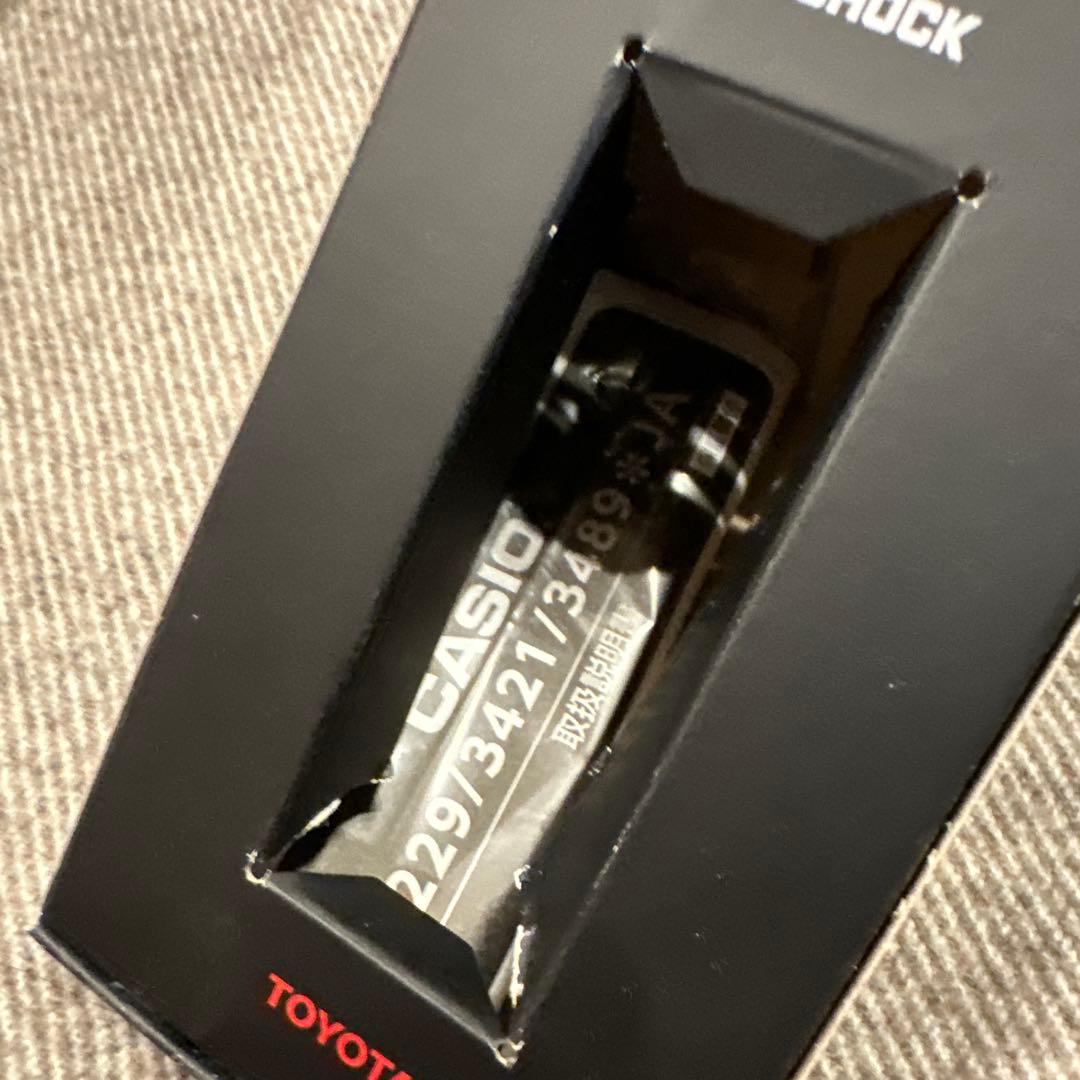 G-SHOCK TOYOTA コラボ　トヨタ