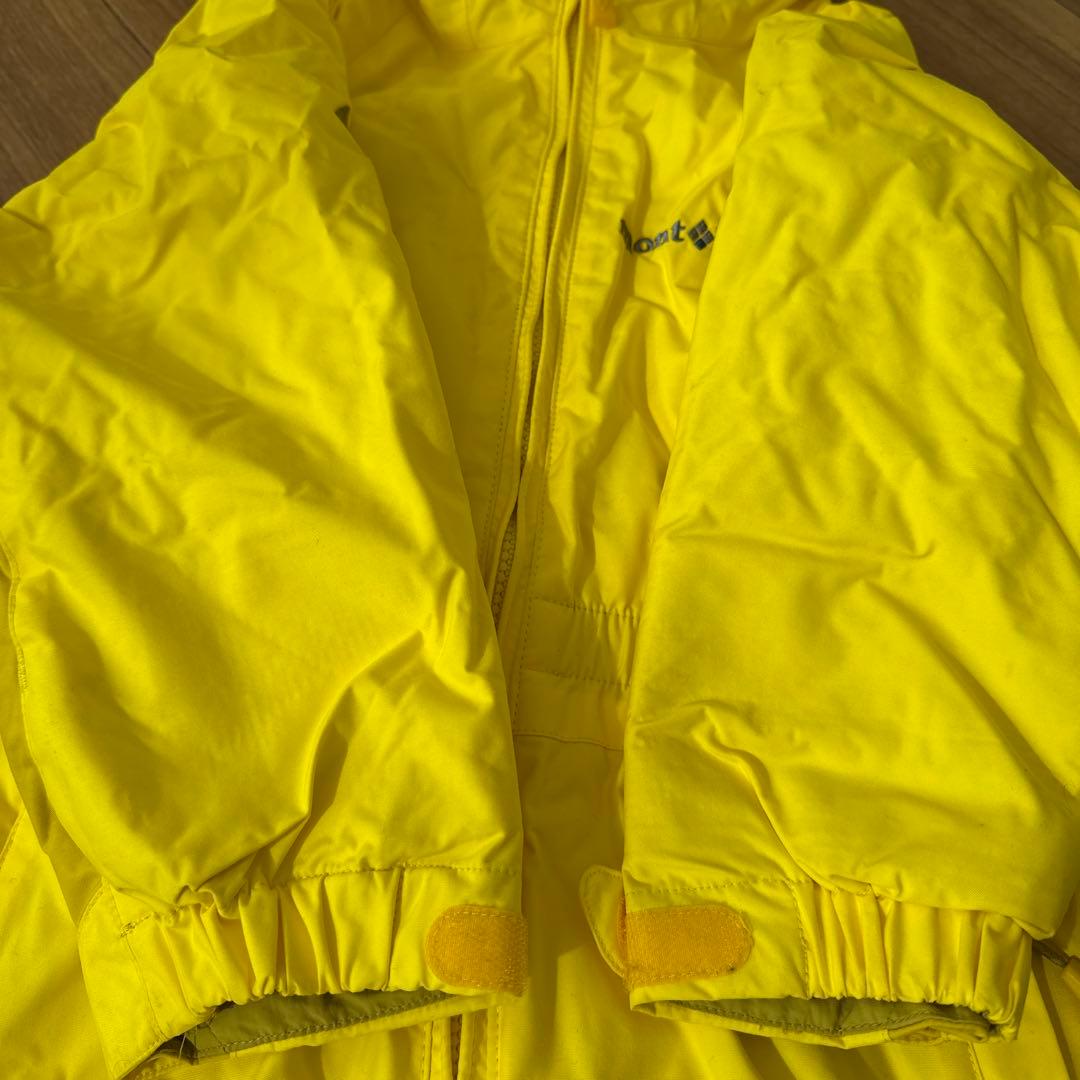 子ども用イエロー スキーウェア