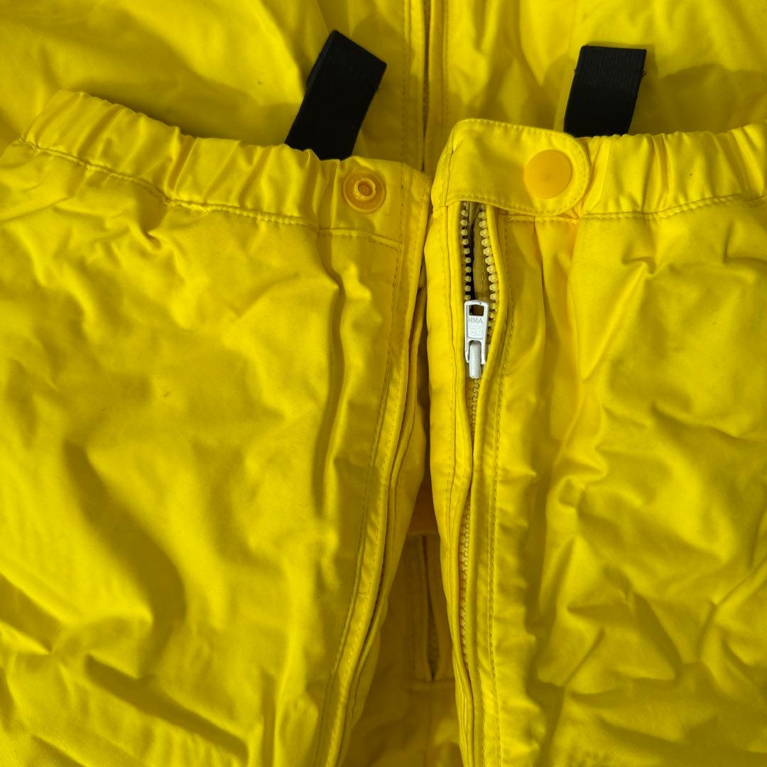 子ども用イエロー スキーウェア