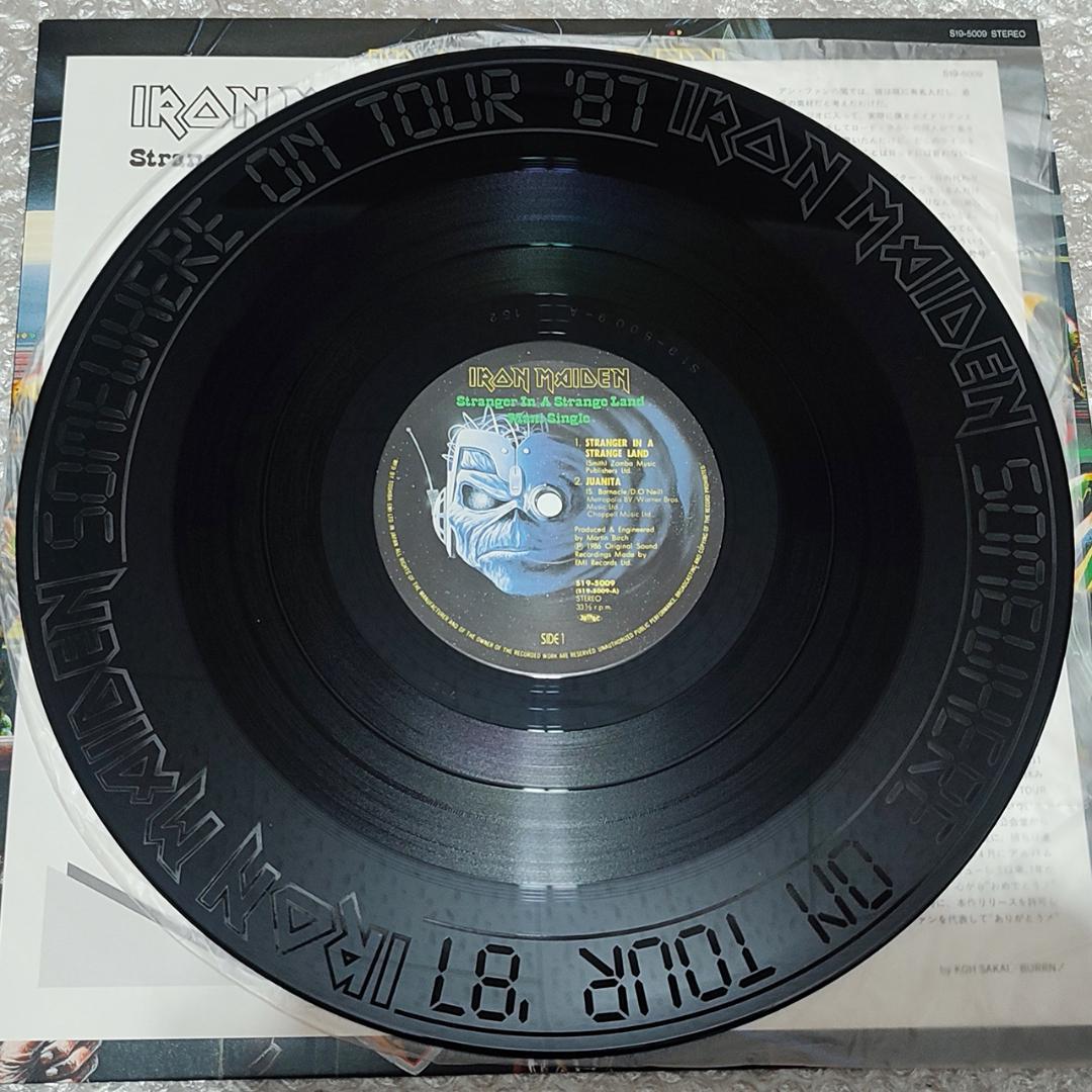 【国内盤12\"】アイアン・メイデン ストレンジャー・イン・ア・ストレンジ・ランド