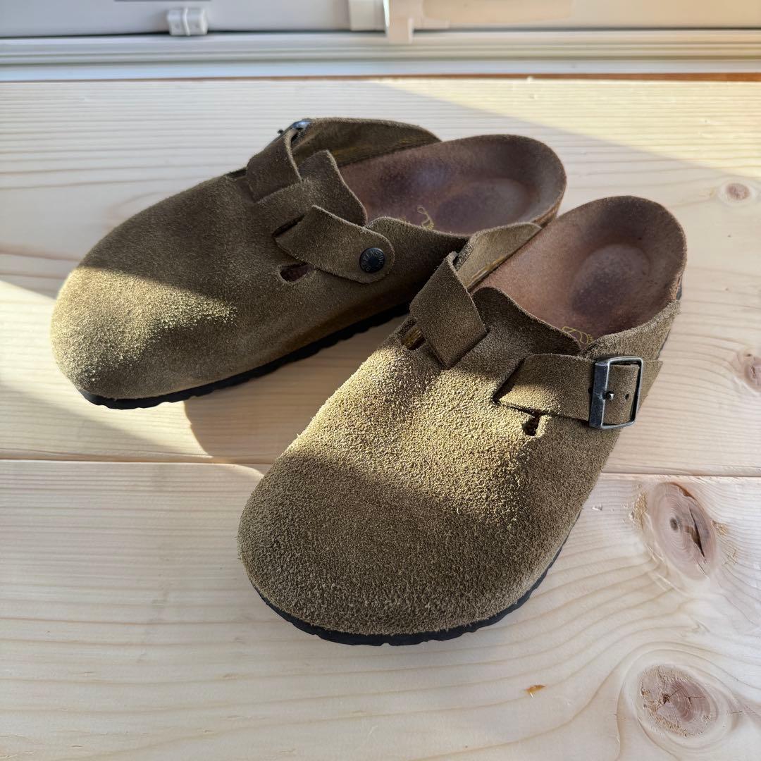 ビルケンシュトック　ボストン　オリーブ　41 26.5