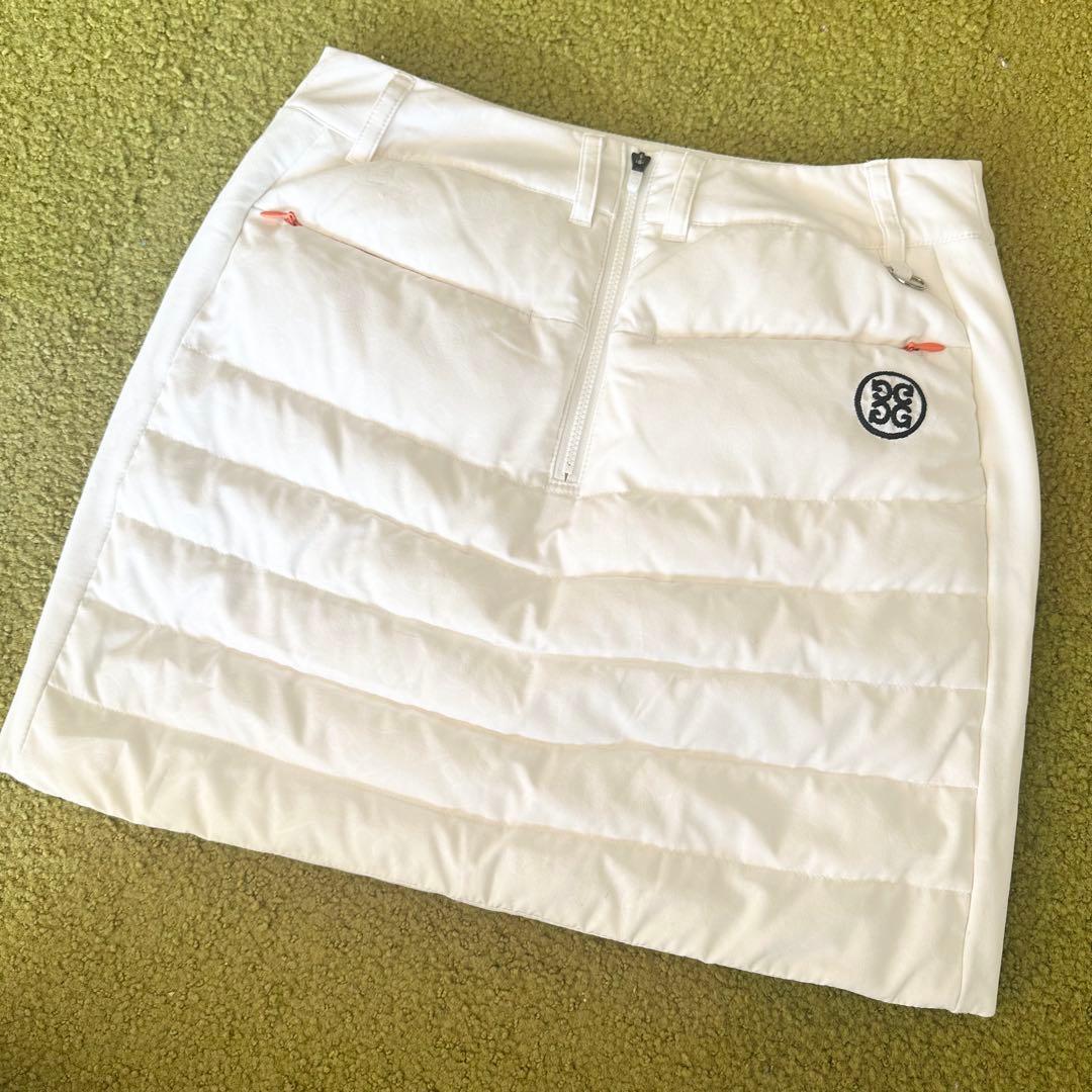 G/FORE ホワイト ダウンスカート