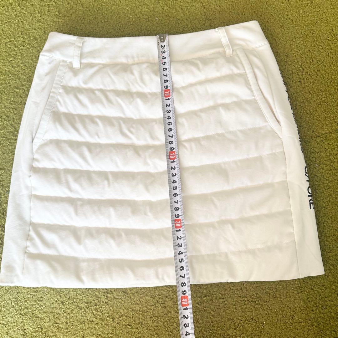 G/FORE ホワイト ダウンスカート
