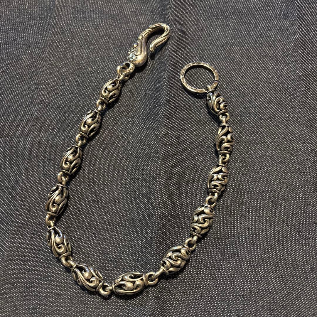 Lion Heart ウォレットチェーン　12ローラー　シルバー925