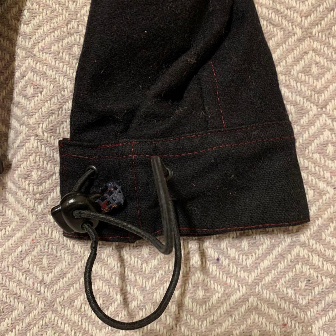 マハリシ　maharishi ブラックミリタリージャケット