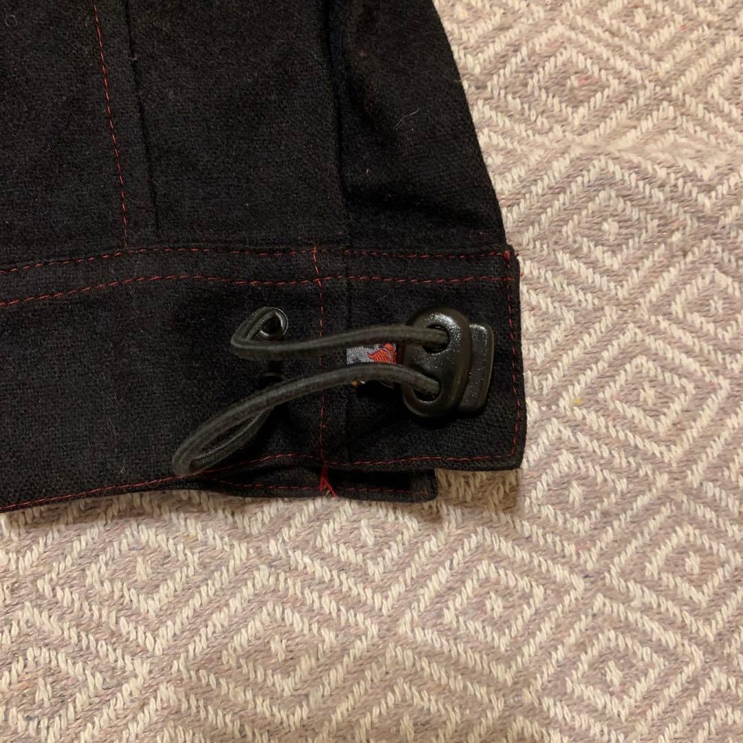 マハリシ　maharishi ブラックミリタリージャケット