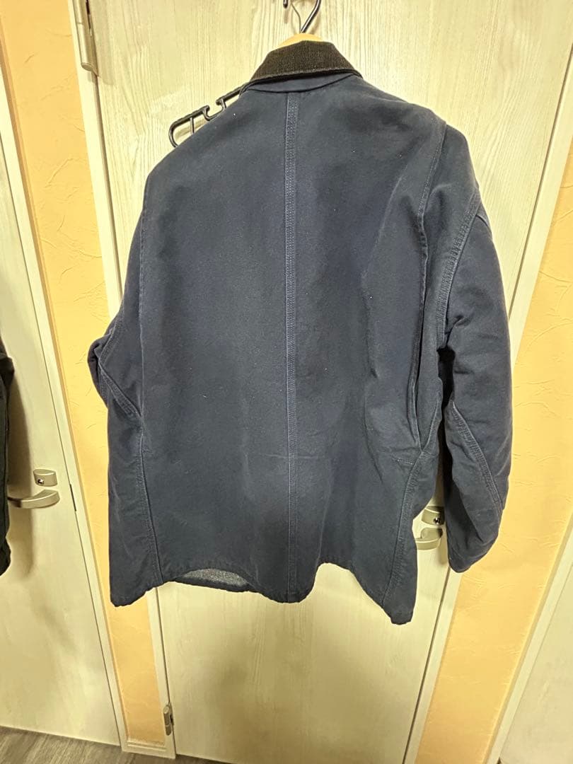 人気の❗️Carharttチョアコート！ネイビー！コン！