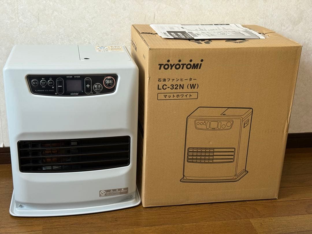 TOYOTOMI 石油ファンヒーター LC-32N(W)