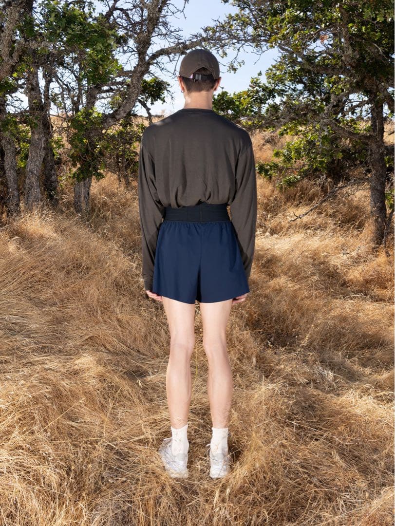 パンツ gnuhr WARP SHORT SHORT beluga 3-4