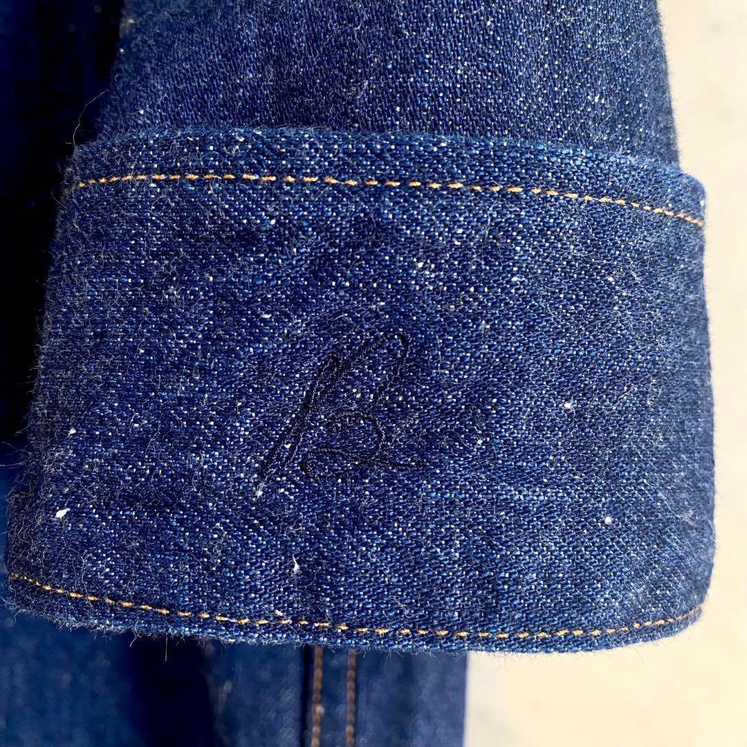 【タグ付き＊未使用品】マディソンブルー　ハンプトンデニムシャツ　サイズ01