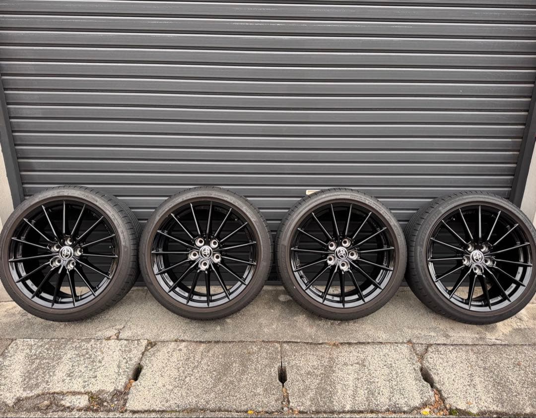 GRヤリス RZ 純正ホイールタイヤセット18インチ エンケイ製 2025モデル