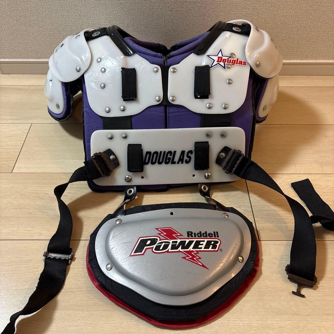 お*よ様 【お値下げ中】ダグラス QBK XS ショルダーパッド(バックプレート