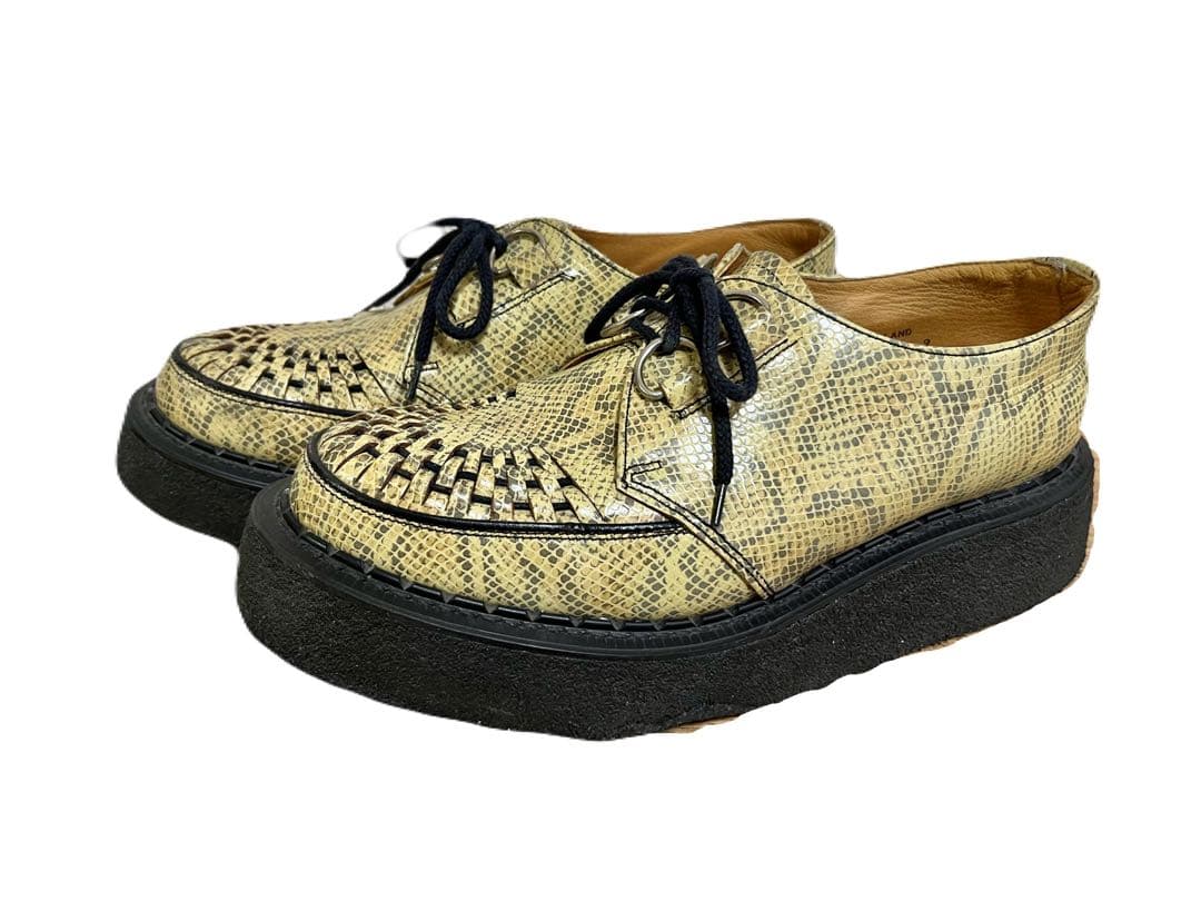 E COX 3588 V1B スネーク パイソン 蛇柄 UK9 28