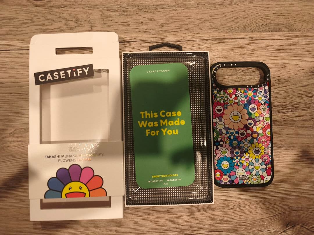 CASETiFY 村上隆 iPhoneAirケース マルチカラー 試着のみ