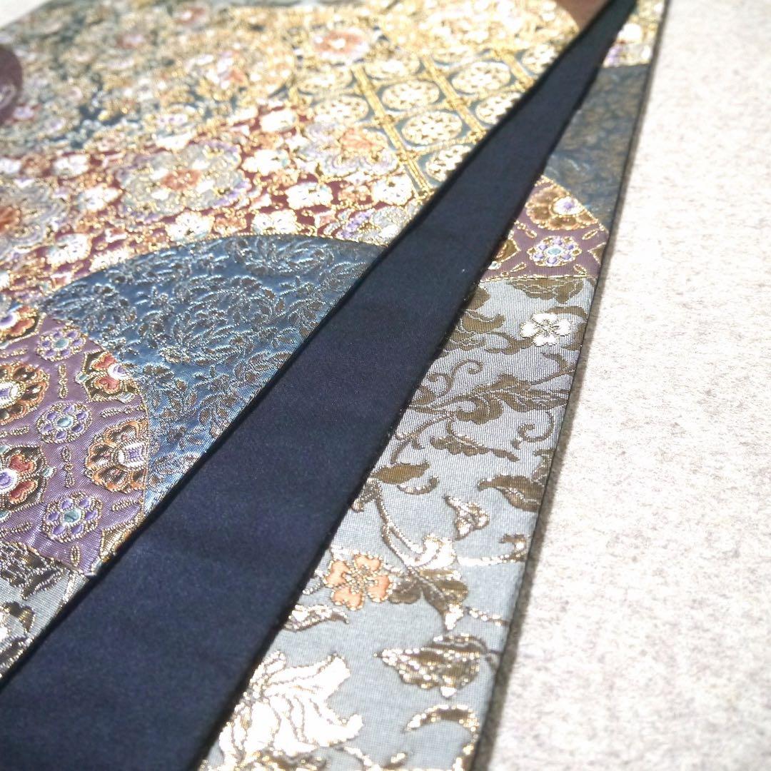 必見！早い者勝ち！！ 正絹 中古 西陣織 仕立て上がり袋帯☆187