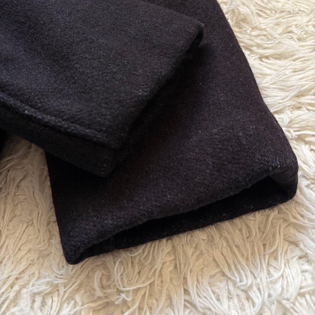 42サイズ　schott ピーコート　740 キルティング　USA製　ブラック