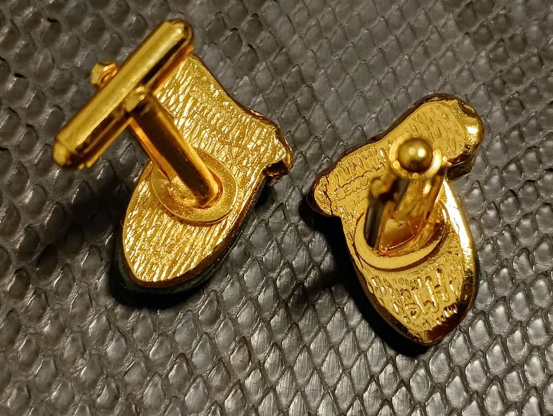 レア 希少 daum FRANCE ドーム フランス カフス ゴールド ガラス