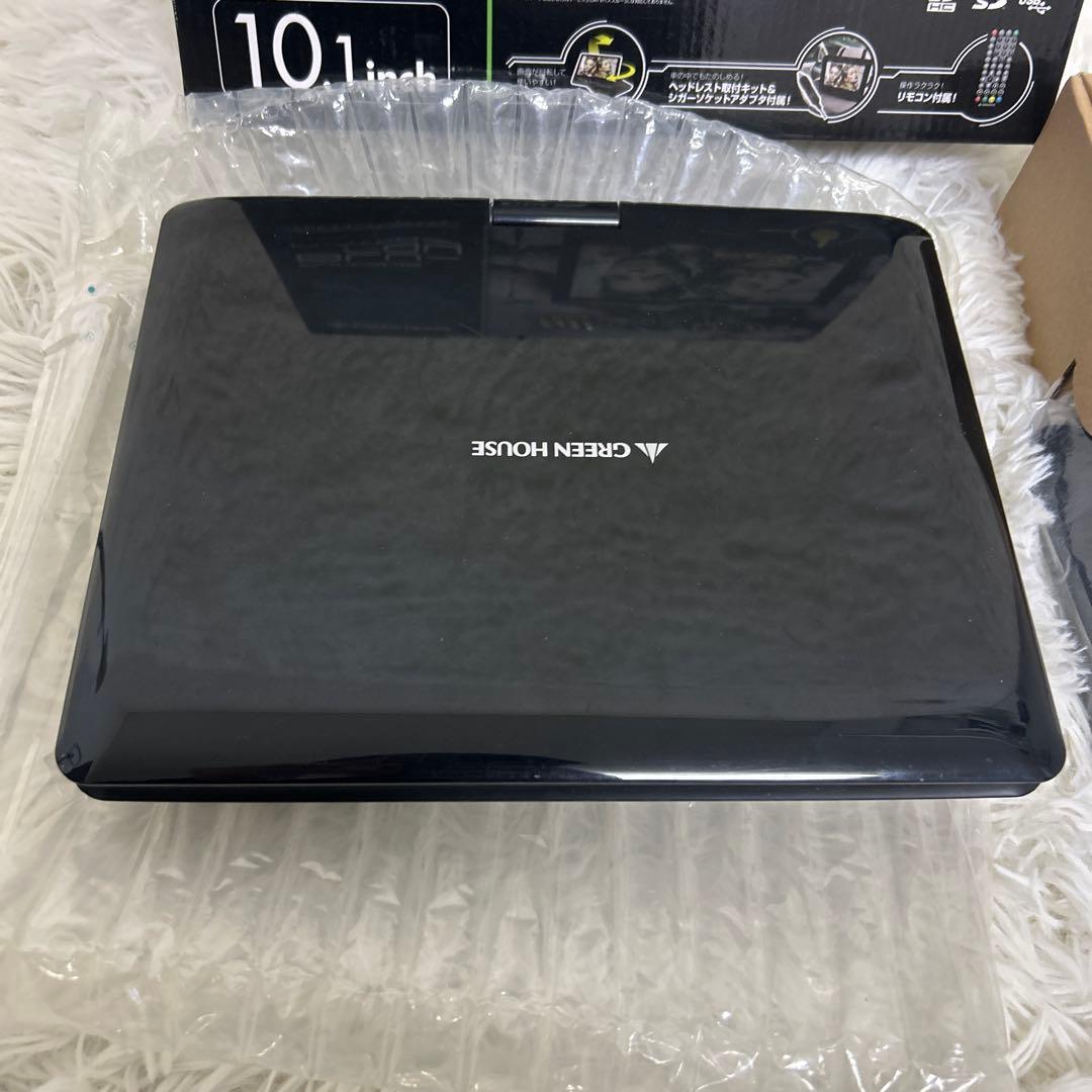 グリーンハウス ポータブル ブルーレイプレーヤー GH-PBD10BT 付属品有