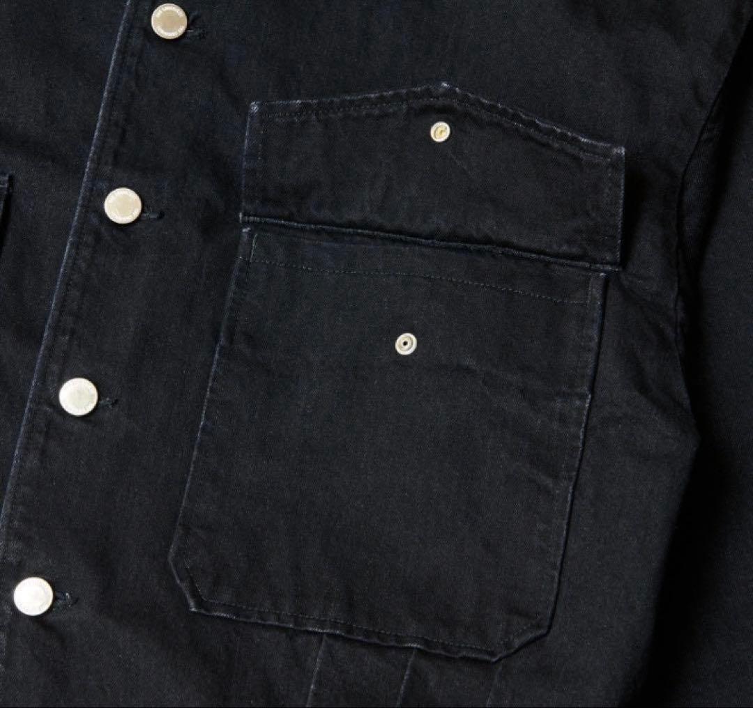 shishikui Denim Ja / BLACK デニムジャケット　百々