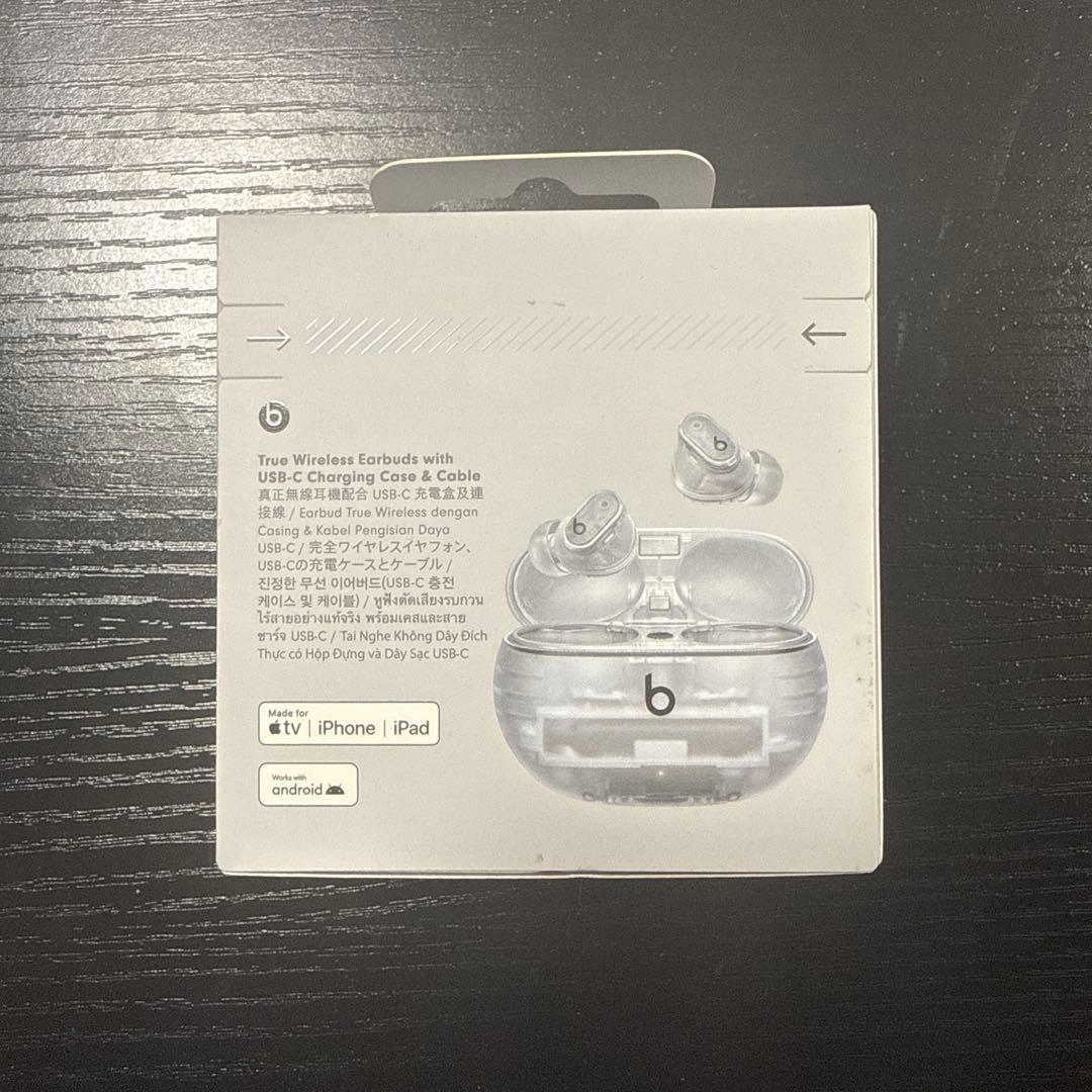 Beats Studio Buds + ビーツ　ワイヤレスイヤホン　未使用　新品