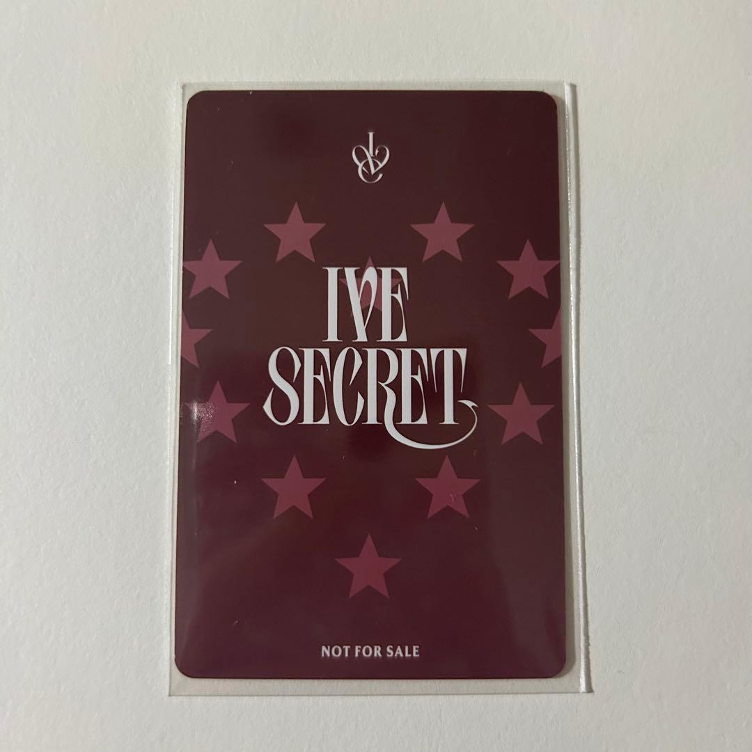 IVE ウォニョン Secret 会場限定 特典 トレカ