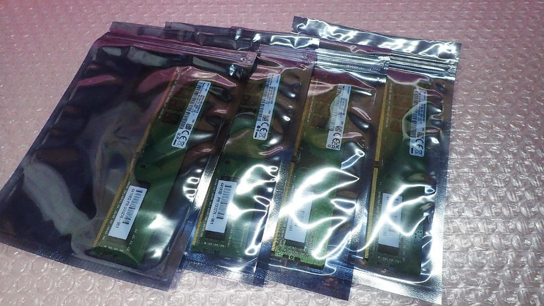 Samsung DDR4 32GB 8GB×4枚 メモリ