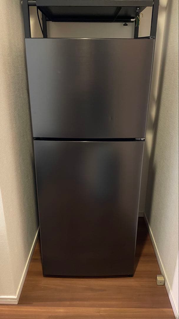 MAXZEN 冷蔵庫118Lガンメタリック2020年製 JR118ML01GM